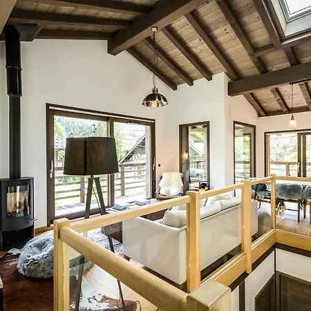 Chalet Flocons De Neige