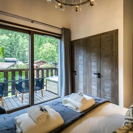 Chalet Flocons De Neige